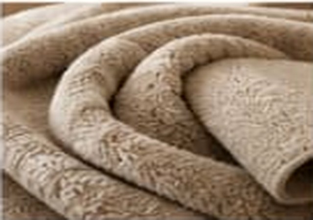 Soft carpet texture close up
